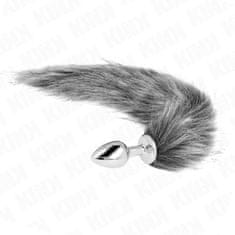 KINK ANALNI ČEP Kink With Tail Grey (S)