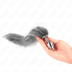 KINK ANALNI ČEP Kink With Tail Grey (S)
