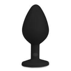 Easytoys Analni čep Diamond Medium, črn