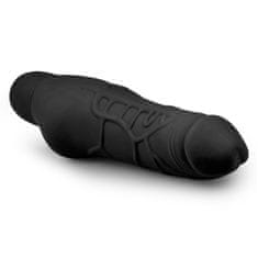 Easytoys Realističen silikonski vibrator - črn