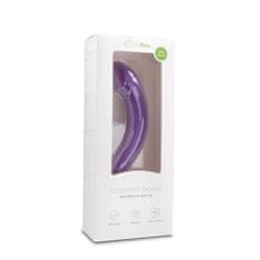 Easytoys Ukrivljen analni dildo - vijoličen