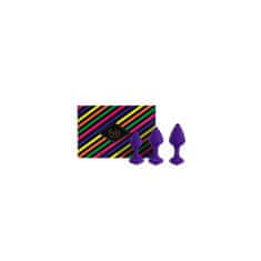 Feelztoys Trodelni set analnih čepov FeelzToys - Bibi, vijoličen