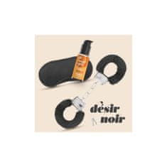 Crushious Komplet lisic in preveze za oči Crushious - Desir Noir, z lubrikantom