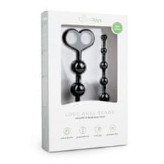 Easytoys Dolge analne kroglice, črne