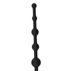 Easytoys Dolge analne kroglice, črne