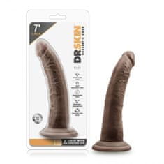 Dr. Skin Dildo Dr. Skin, 17 cm, temno rjav