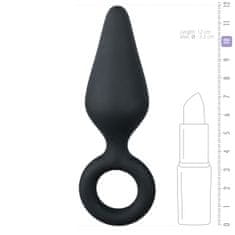 Easytoys Analni čep z obročkom - srednji