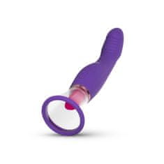Easytoys Pumpica z vibratorjem G točke, vijolična
