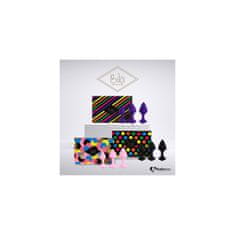 Feelztoys Trodelni set analnih čepov FeelzToys - Bibi, vijoličen