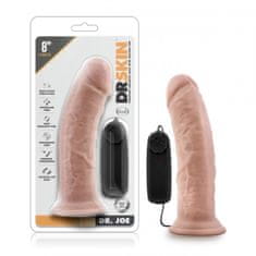 Dr. Skin Vibracijski dildo Dr. Skin - Dr. Joe, 20 cm, kožni