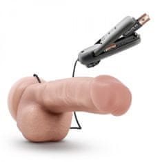 Dr. Skin Vibracijski dildo Dr. Skin - Dr. Jay, 22 cm, kožni
