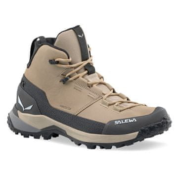 Salewa Čevlji treking čevlji bež Puez Leather Mid Powertex
