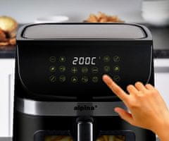 Alpina XXL cvrtnik na vroč zrak, 9 L, 1800 W