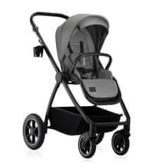Lionelo Otroški voziček Meril 3 v 1 2025 Grey Stone