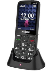 MaxCom MM445 telefon, 4G, črn