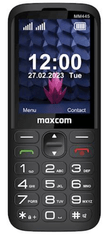 MaxCom MM445 telefon, 4G, črn