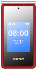 MaxCom MM835 telefon, 4G, rdeč