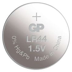GP Ultra baterija, gumbna, alkalna, LR44, A76U, 4 kosi (B30764)