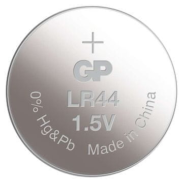GP Ultra baterija, gumbna, alkalna, LR44, A76U, 4 kosi (B30764)