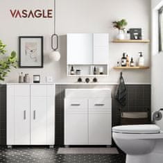 VASAGLE Kabinet za umivalnik