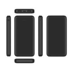 VEGER A10 PowerBank 10000 mAh, črn