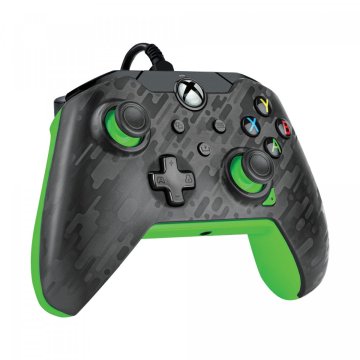 PDP XBOX CARBON - NEON ŽIČNI KONTROLER
