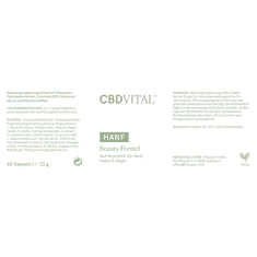 CBD VITAL Beauty kapsule - za vitalnejši videz