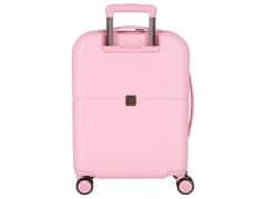 Jada Toys PEPE JEANS Highlight Light Pink, ABS Potovalni kovček, 55x40x20cm, 37L, 768912C (majhen)