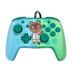 PDP NINTENDO SWITCH FACE OFF - ANIMAL CROSSING ŽIČNI DELUXE KONTROLER