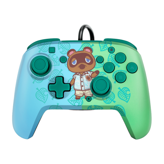 PDP NINTENDO SWITCH FACE OFF - ANIMAL CROSSING ŽIČNI DELUXE KONTROLER