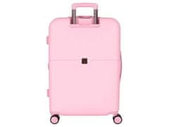 Jada Toys PEPE JEANS Highlight Light Pink, Potovalni kovček, 70x48x28cm, 79L, 768922C (srednja doba trajanja)