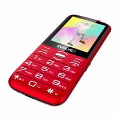 Evolveo Easyphone XO telefon na tipke, rdeč