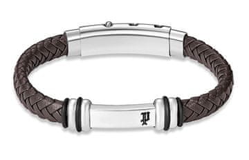 Police Moška usnjena zapestnica Highbridge PEAGB0041402