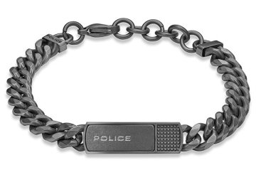 Police Moška jeklena zapestnica Pancer Identity PEAGB0041003