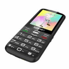 Evolveo Easyphone XO telefon na tipke, črn