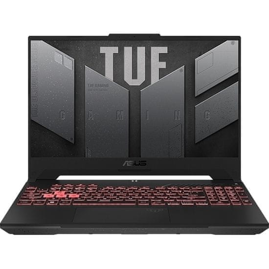 ASUS Prenosnik TUF Gaming A15 FA507NVR-LP002W R7 / 16GB / 512GB SSD / 15,6" FHD IPS 144Hz / NVIDIA GeForce RTX 4060 / NoOS (siv)