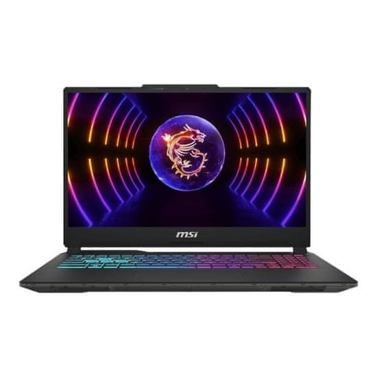 MSI Prenosnik Cyborg 15 A13VE-1805XHR i5-13420H / 16GB / 512GB SSD / 15.6" FHD 144Hz IPS-level / NVIDIA GeForce RTX 4050 / Windows 11 Home (črn)