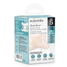 shumee Zero Zero Mini -2-2m silikonska fiziološka duda, Suavinex