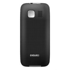 Evolveo EasyPhone telefon na tipke s polnilnim stojalom, črn