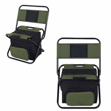 Denis Hladilna torba 26L z zložljivim stolom za kampiranje