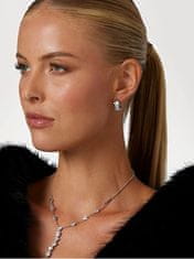 Guess Bleščeči krogi s kristali Wonderlights JUBE04411JWRHT/U