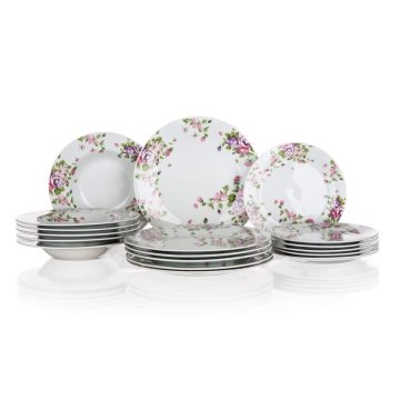 Banquet Jedilni set BEAUTY 18pc. porcelan KYTKY