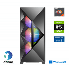 Anni Gamer Elite namizni računalnik, R7-7800X3D, 64GB, SSD2TB, RTX5080, W11H