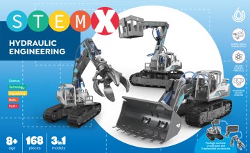 STEMX DIY 3-v-1 hidravlično vozilo