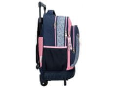 Joummabags Šolski nahrbtnik na kolesih Pepe Jeans Noni Denim, 30L, 6822921
