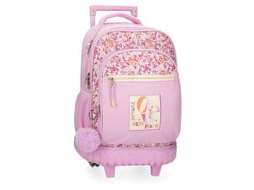 Joummabags Šolski nahrbtnik na kolesih Pepe Jeans Sandra, 30L, 6852921