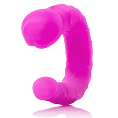 CalExotics Pink Double Dong AC/DC Dong dvostranski dildo - svetlo roza