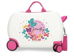 Joummabags MOVOM Potovalni kovček na kolesih za otroke Butterfly, 25L, 3721061