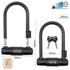 Mobystyle Ključavnica U-Lock EWLK028 z ART certifikatom
