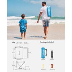 Outdoor master Prenosni Pop Up Plažni Šotor, moder